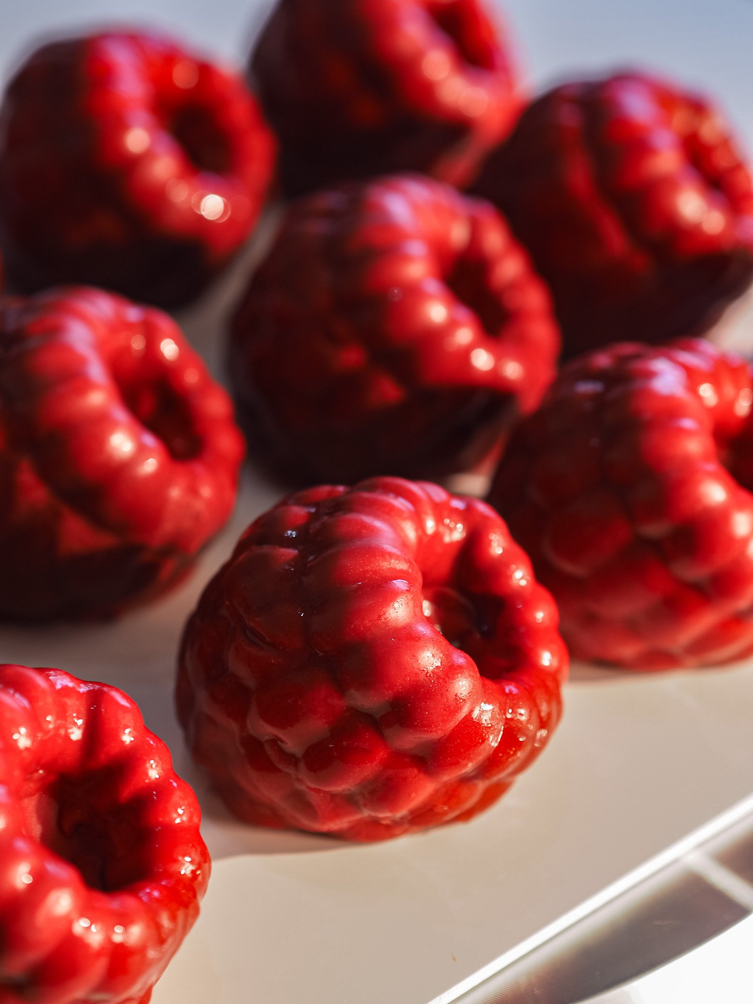 Realistic raspberry
