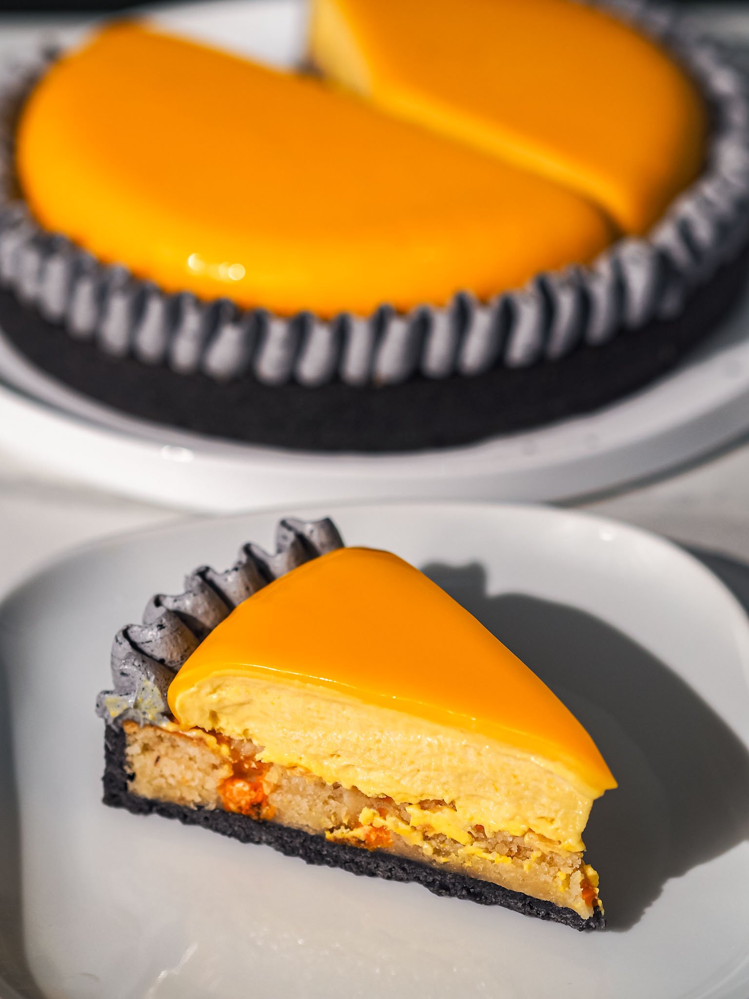 Black Pumpkin tart