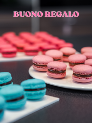 Buono regalo Masterclass macarons vegani e senza glutine